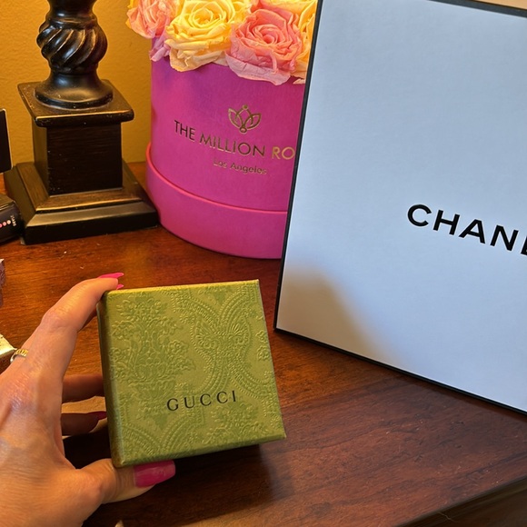 GUCCI 925 in box ring size 4.5 ish 5 NIB - Picture 4 of 11